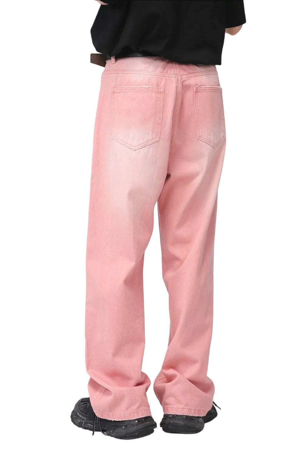 Pocketed Baggy Jeans