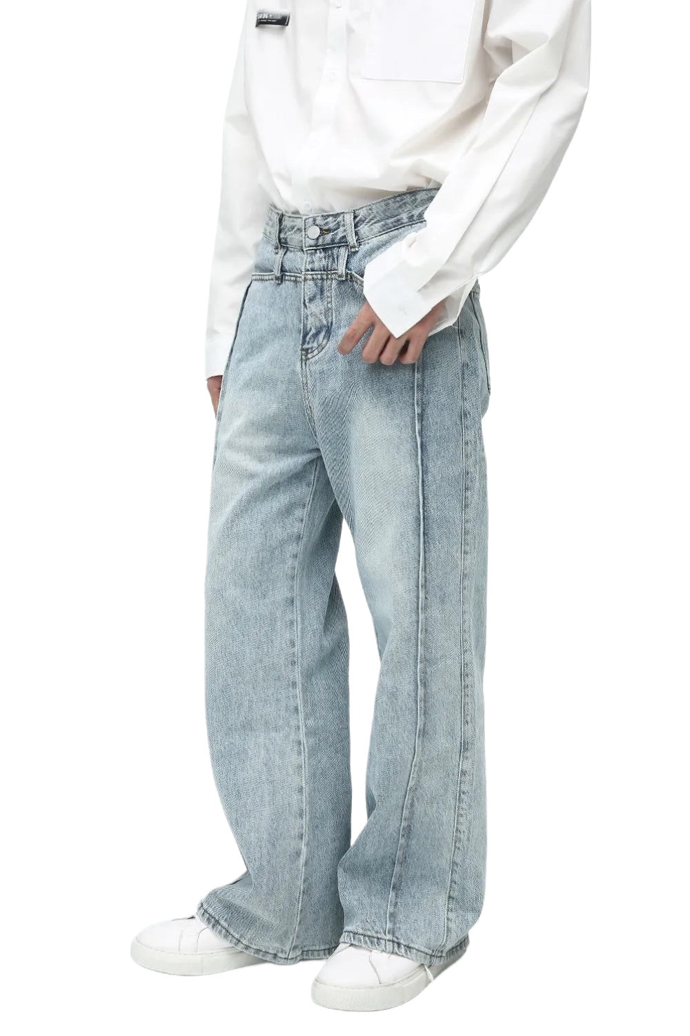 Decorative Seam Jeans