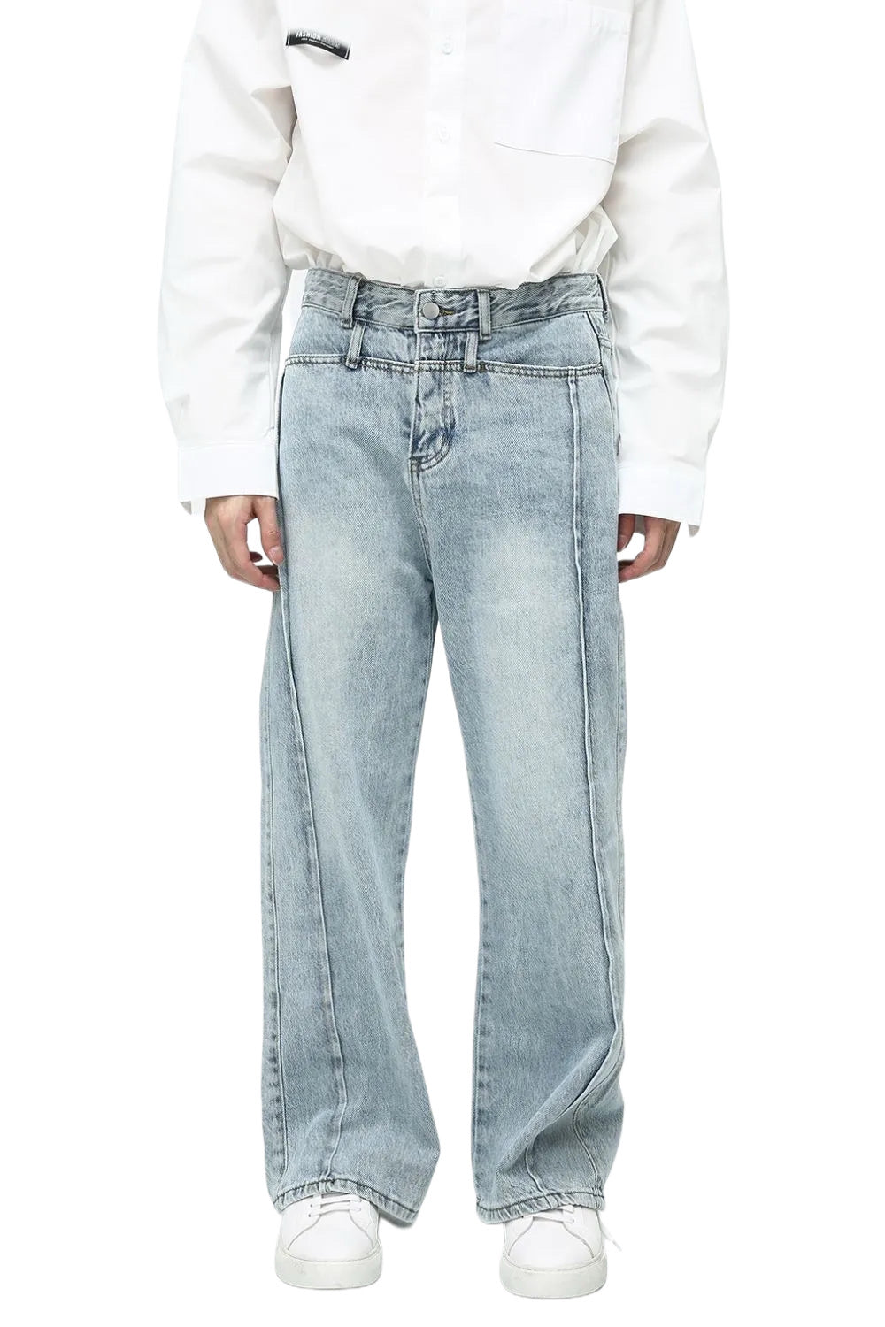 Decorative Seam Jeans