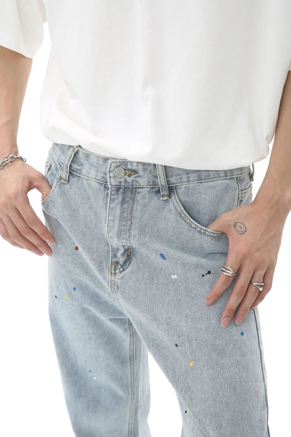 Baggy Jeans with Pockets